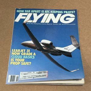 FLYING Magazine - Learjet 31 / Turbocharging the Mooney 201 - November 1990